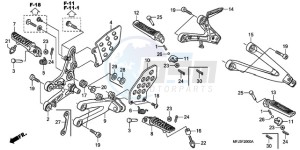 CBR600RR9 France - (F / CMF SPC) drawing STEP