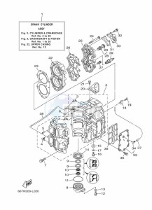 E40XMHL drawing CYLINDER--CRANKCASE