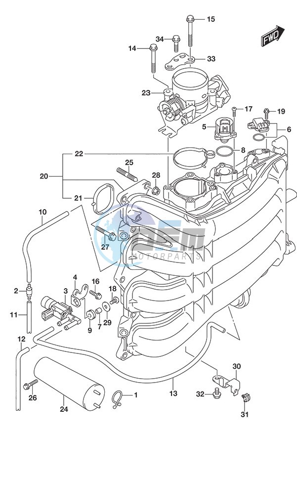 Intake Manifold/Throttle Body