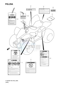 LT-Z50 (P3-P28) drawing LABEL (MODEL K9 L0)