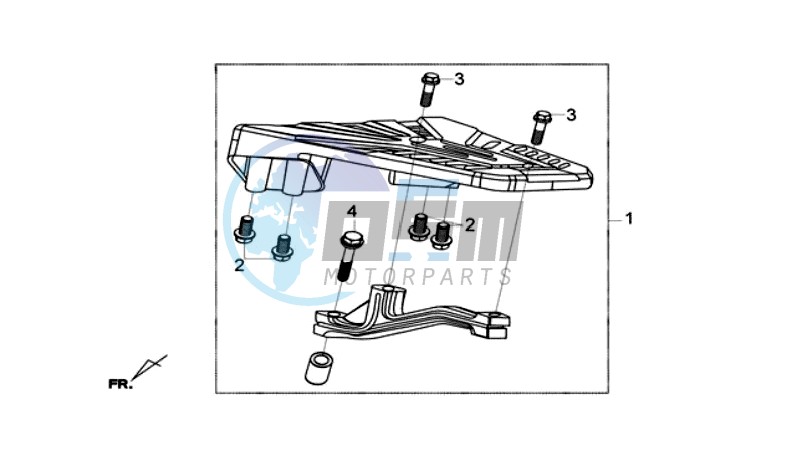 TRUNK BOX BRACKET ASSY