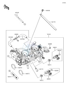 VULCAN S ABS EN650DHF XX (EU ME A(FRICA) drawing Throttle