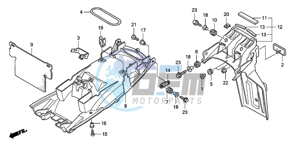 REAR FENDER