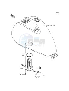 VULCAN 900 CUSTOM VN900CEFA GB XX (EU ME A(FRICA) drawing Fuel Pump