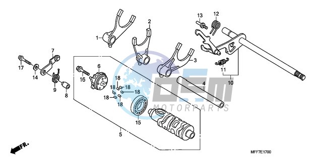 GEARSHIFT DRUM