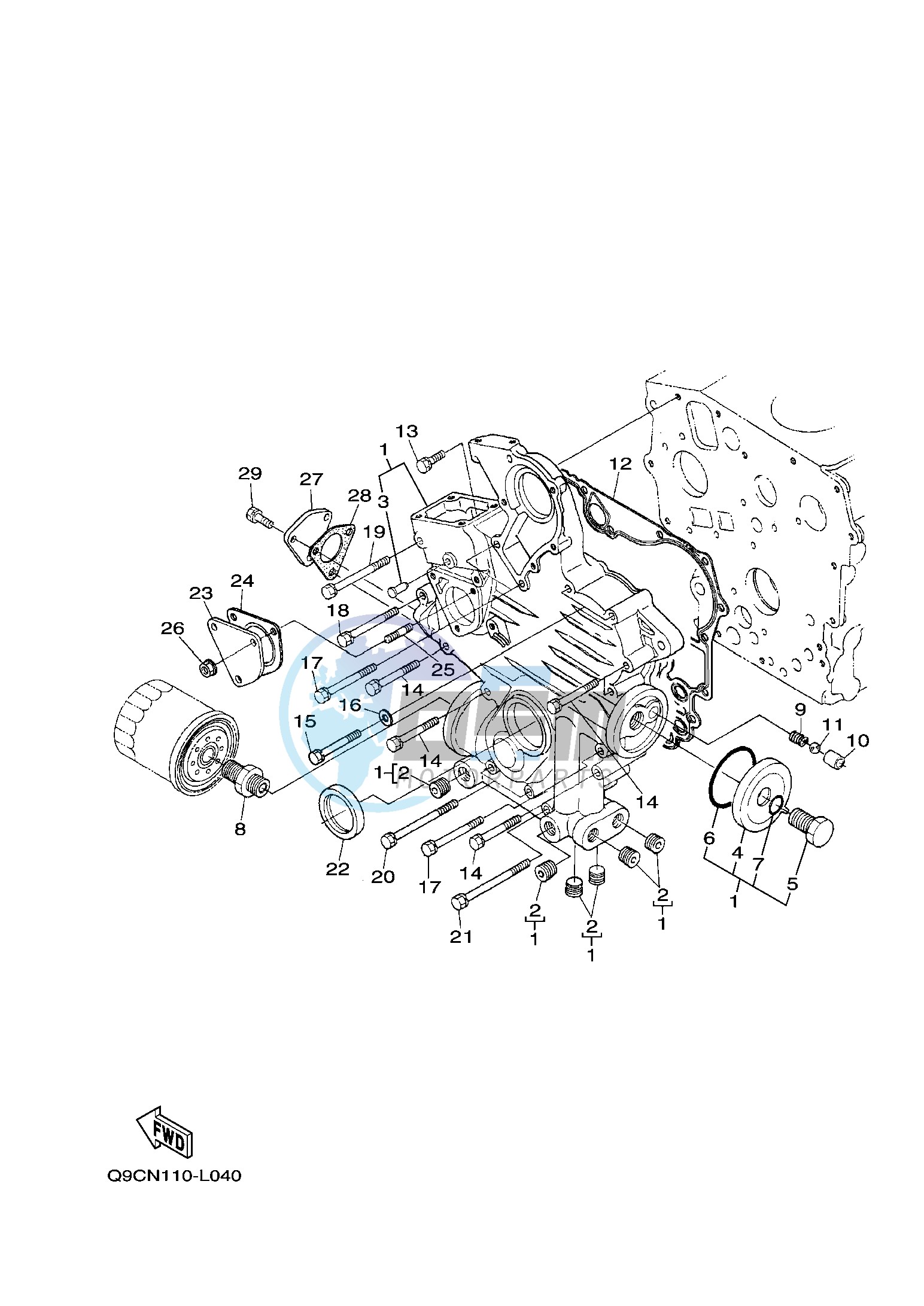 CRANKCASE COVER