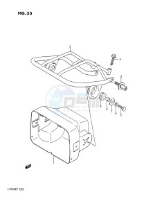 LT230E (E28) drawing HEADLAMP HOUSING