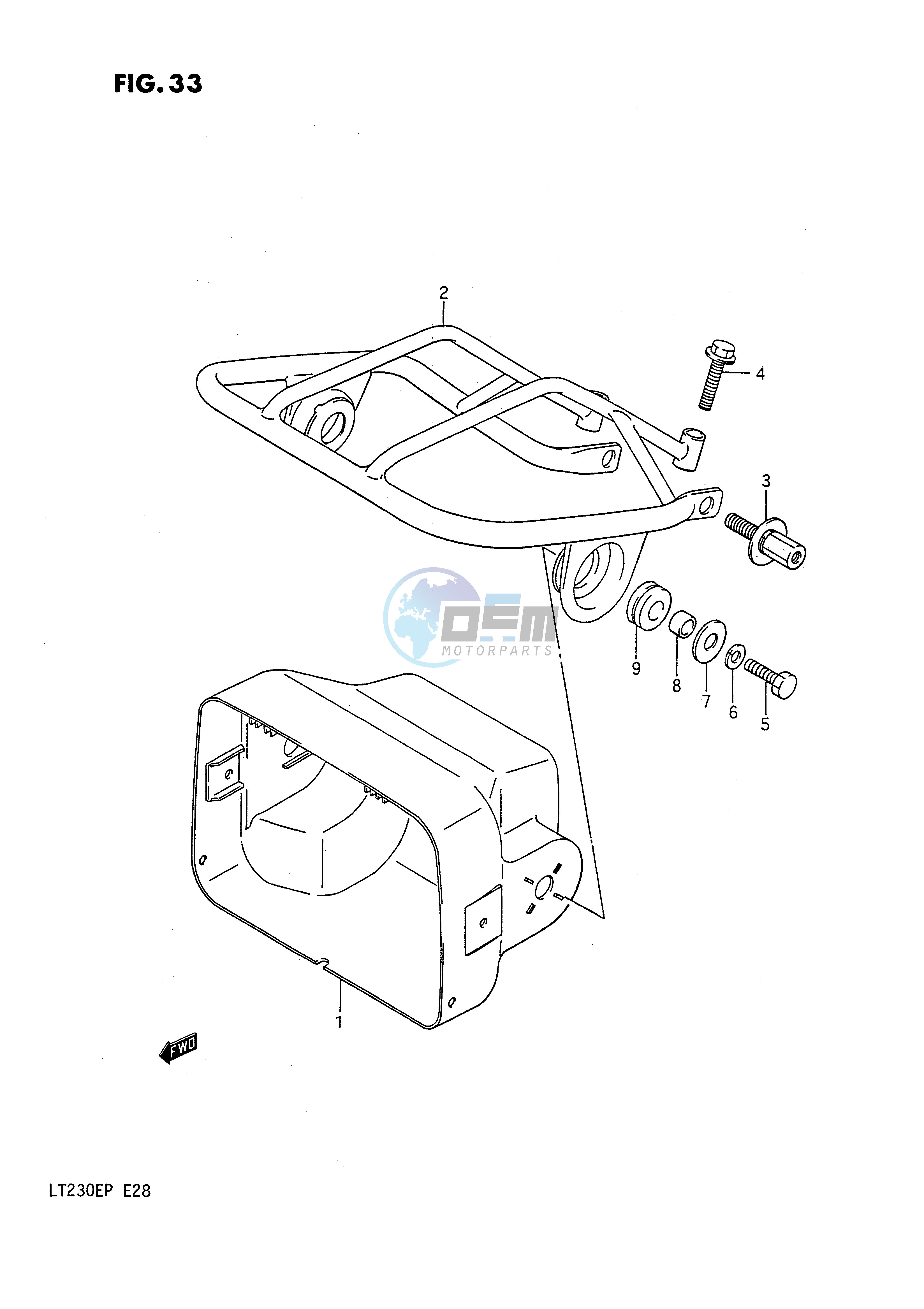 HEADLAMP HOUSING