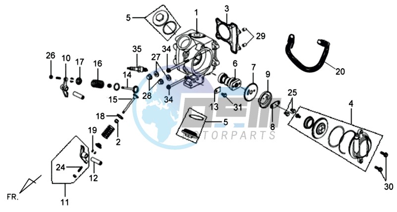 CYLINDER HEAD CPL