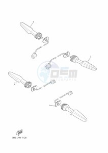 TRACER 700 MTT690-U (B5T1) drawing FLASHER LIGHT