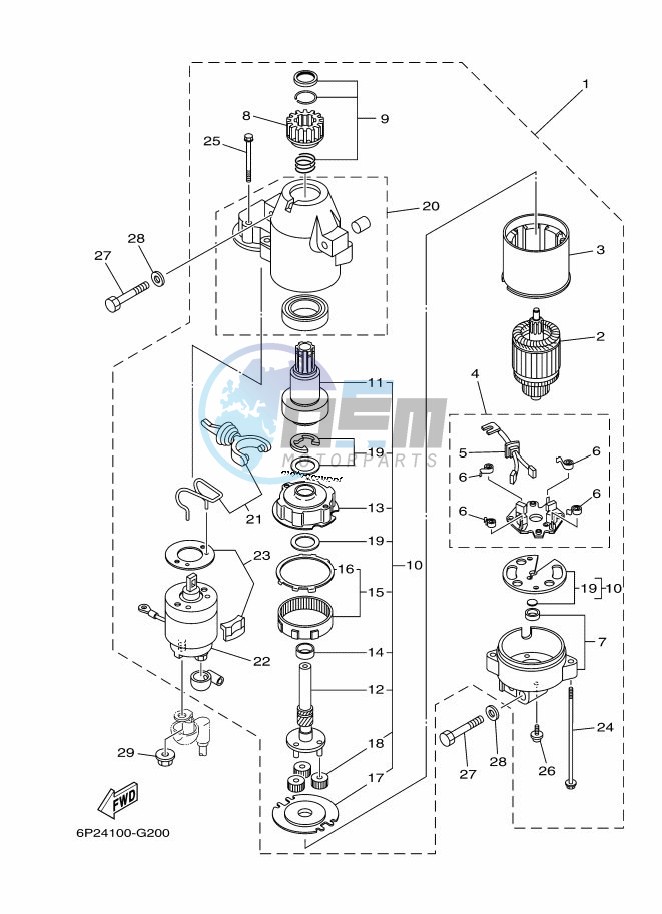 STARTER-MOTOR