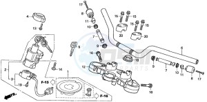 CBF500A drawing HANDLE PIPE/TOP BRIDGE