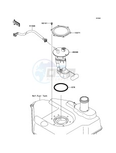 KVF750_4X4_EPS KVF750HCS EU drawing Fuel Pump