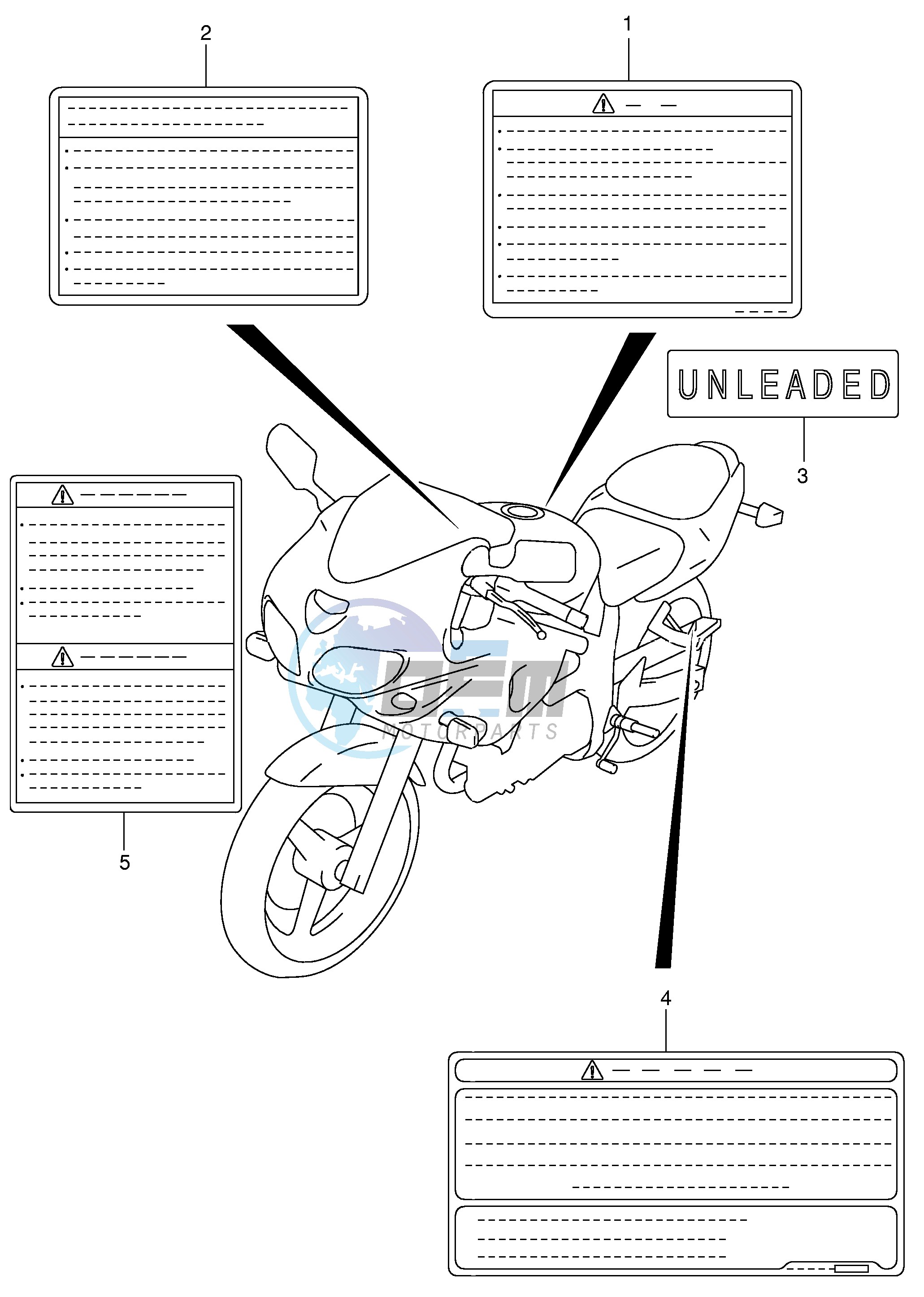 LABEL (MODEL K1)