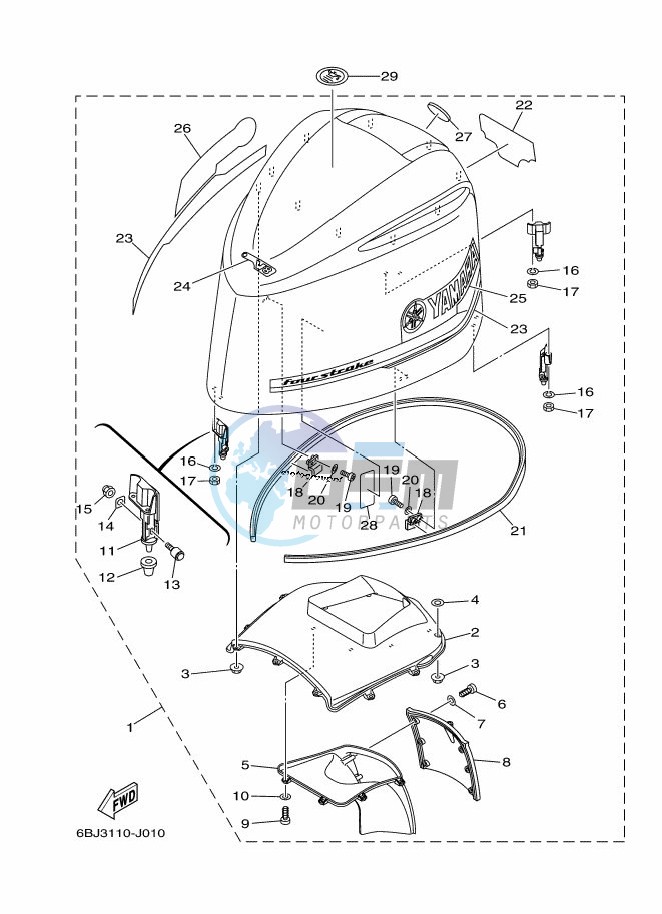 FAIRING-UPPER