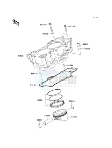 ER 650 C [ER-6N](9F) C9F drawing CYLINDER_PISTON-- S- -