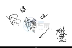 JET 4 50cc (AD05W8-EU) (E4) (L8) drawing CARBURETOR