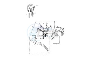 FZS 1000 drawing HANDLE SWITCH-LEVER