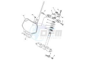 YZ N-LW 80 drawing STEERING