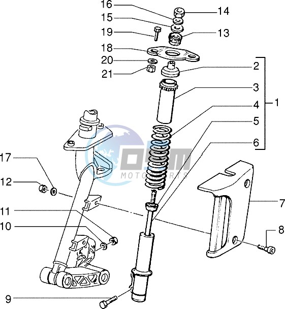 Front Shock absorber cover