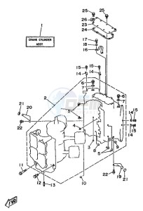 130B drawing CYLINDER--CRANKCASE-1