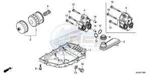 NC750SDE NC750SD Europe Direct - (ED) drawing OIL PAN/ OIL PUMP