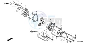 VFR1200FDB drawing REDUCTION GEAR