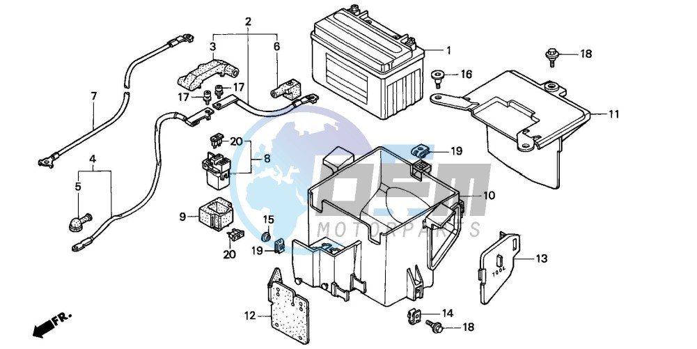 BATTERY/BATTERY BOX