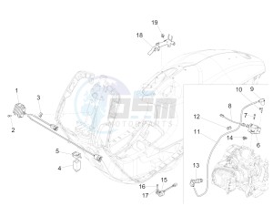 946 150 4T 3V ABS ARMANI (NAFTA) drawing Voltage Regulators - Electronic Control Units (ecu) - H.T. Coil