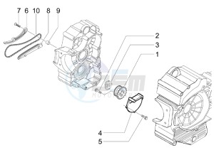 MP3 400 ie mic drawing Oil pump