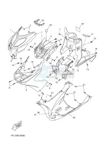 NS50N NITRO NAKED (1PL2) drawing LEG SHIELD