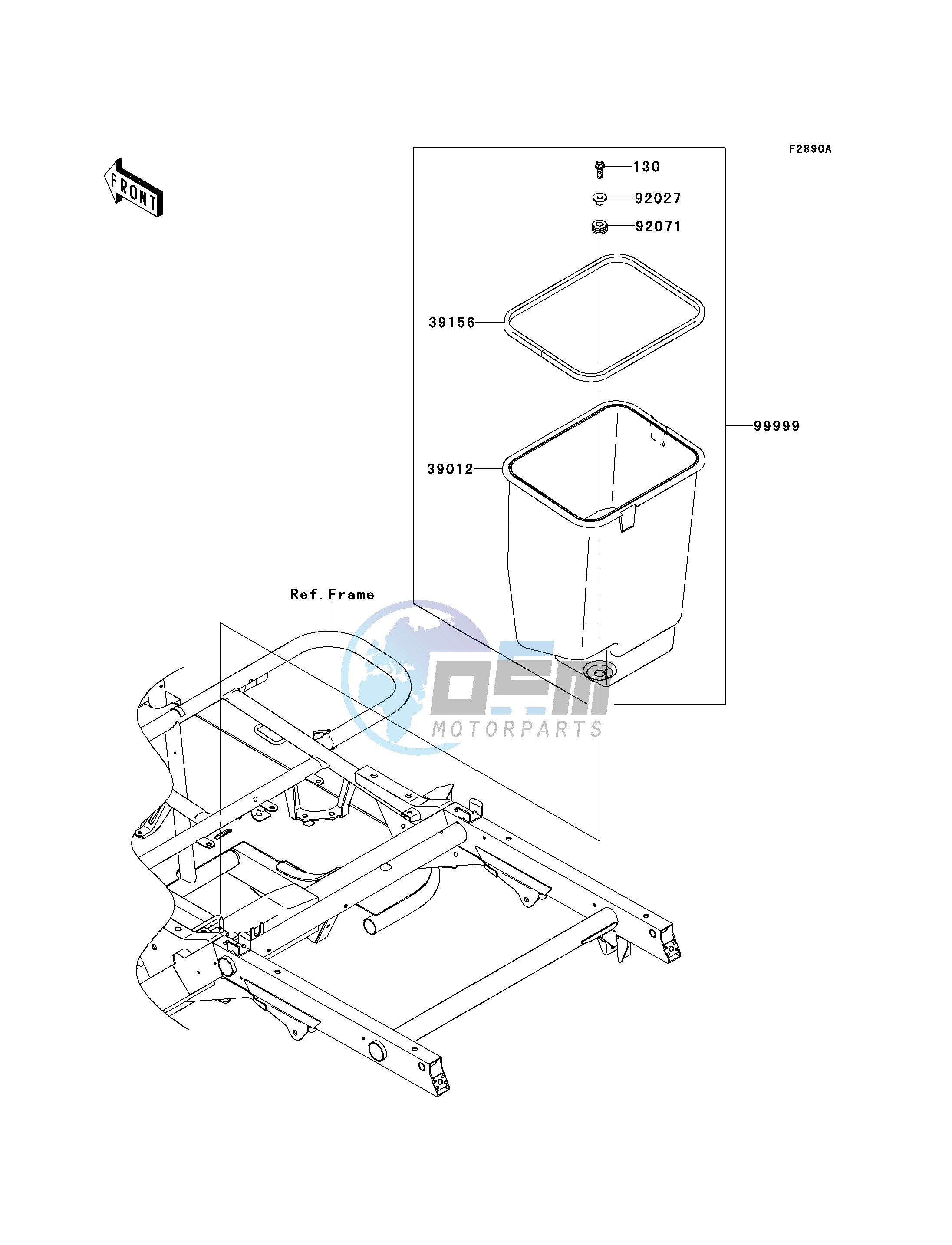 OPTIONAL PARTS-- FRAME- -