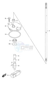 DF 200AP drawing Clutch Rod