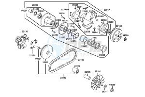 DOWNTOWN 125 I Italy drawing Pulley