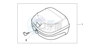 SH50 SH FIFTY drawing TOP CASE