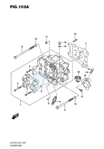 UH125 BURGMAN EU drawing CYLINDER HEAD