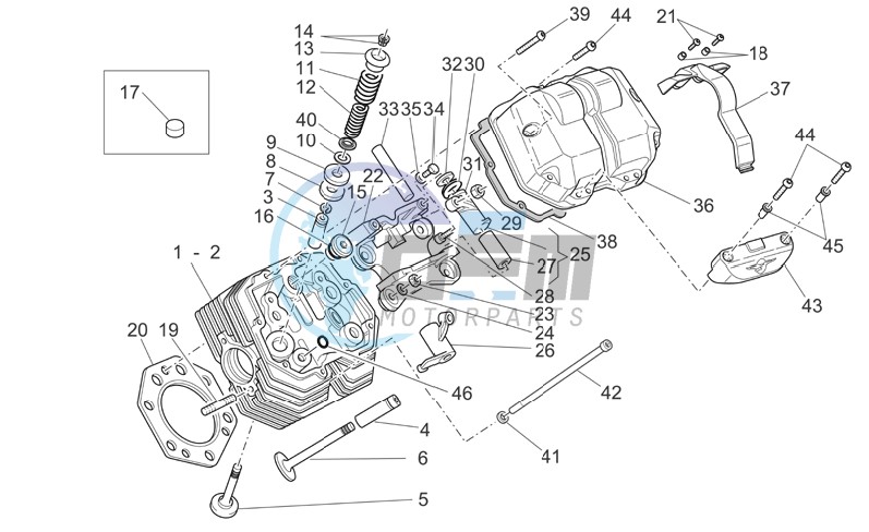 Cylinder head and valves I