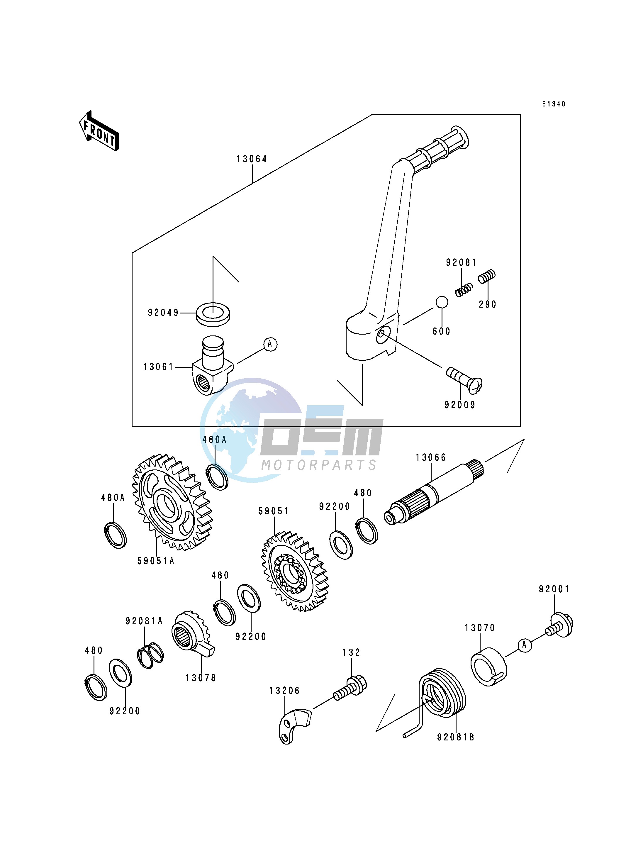 KICKSTARTER MECHANISM