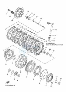 WR250F (BAK4) drawing CLUTCH