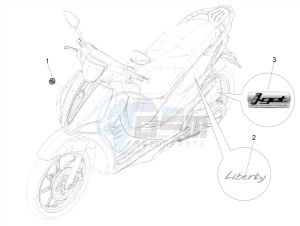 LIBERTY 50 (EMEA) drawing Plates - Emblems