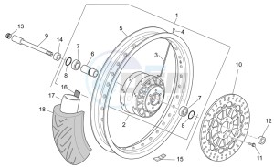 V7 Special 750 USA-CND drawing Front wheel I