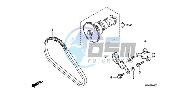 CAM CHAIN/TENSIONER