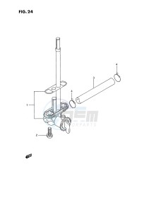 RMX250 (E3) drawing FUEL COCK