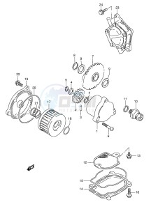 DR800S (E4) drawing OIL PUMP - FUEL PUMP