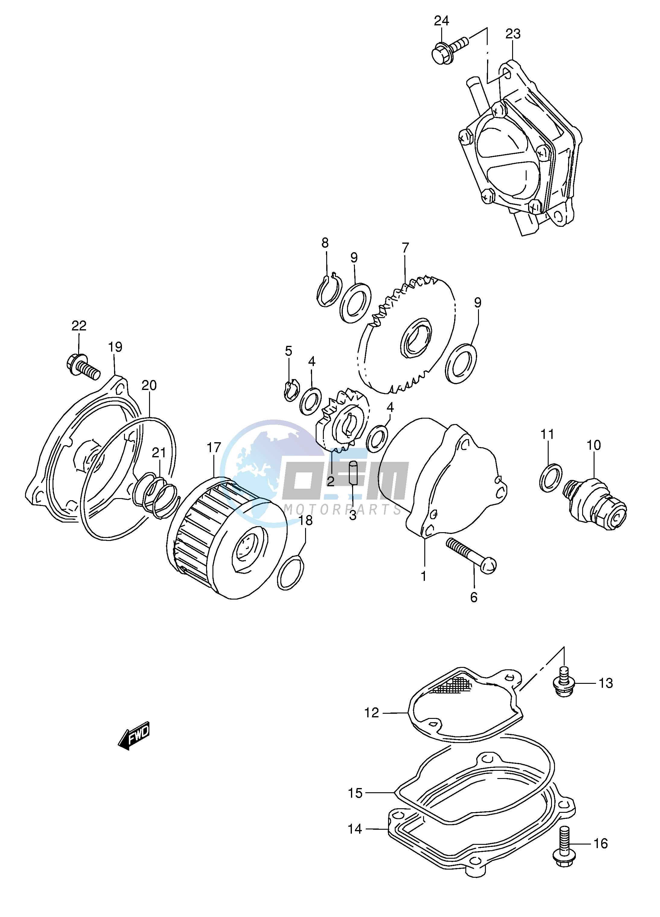 OIL PUMP - FUEL PUMP