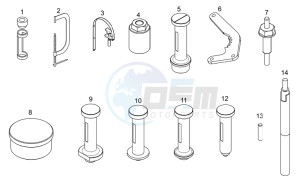 Special Tools Z Off-Road Tools drawing Engine specific tools I