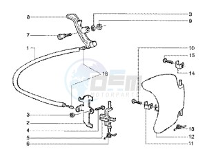 Runner 125 FX 2t drawing Petrol cap