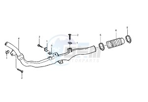 Runner VX-VXR 125-200 125 drawing Belt cooling