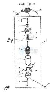 L150CETO drawing STARTER-MOTOR