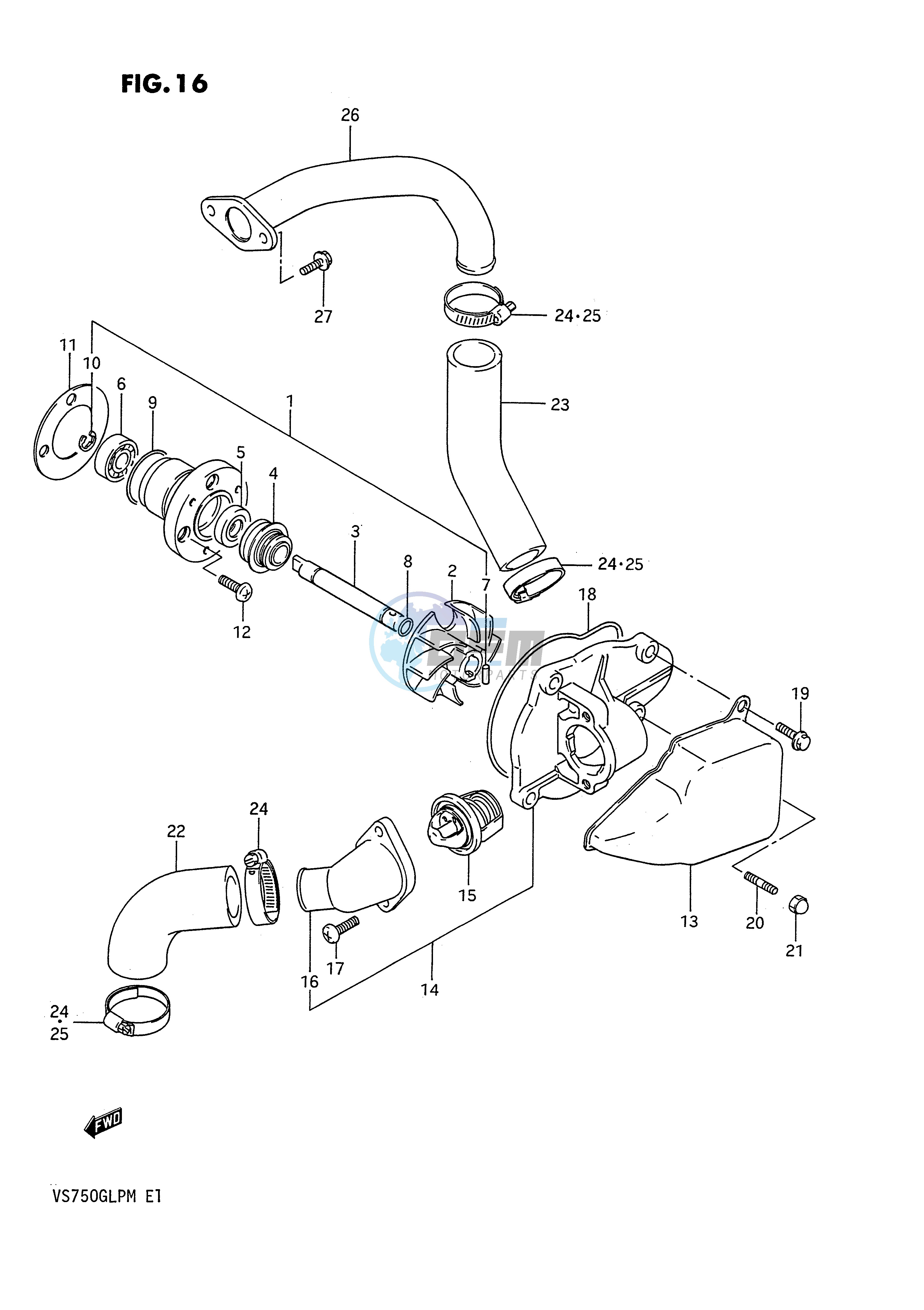 WATER PUMP